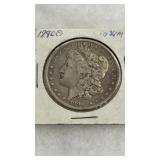 1890 MORGAN SILVER DOLLAR
