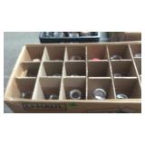 BX OF ANTIQUE MILK BOTTLES