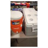 COLEMAN COOLER AND IGLOO WATER DISPENSER