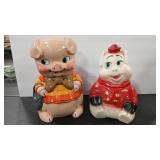 2 - PIG BANKS VTG