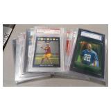 10 GRADED NFL CARDS - PSA RATINGS 9-10