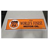 PHILLIPS 66  MOTOR OIL PORCELAIN SIGN