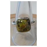 925PALAMINO TURQUOISE RING SZ 9