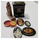 MID EASTERN LACQUERWARE ASSORTMENT