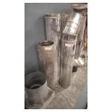 SS CHIMNEY TUBES APPROX 20'