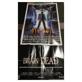 BRAIN DEAD & 976-EVIL MOVIE POSTERS