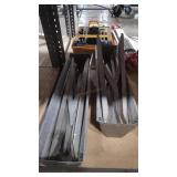 2 METAL FOLDING SAW HORSES