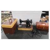 SINGER MODEL 99K ELECTRIC SEWING MACHINE ANTQ 1921