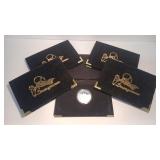 5 - 1 0Z SILVER SACAGAWEA MEDALLIONS MONTANA