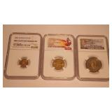 3 - NGC WORLD COINS
