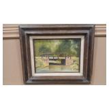 ORIGINAL ACRYLIC ON WOOD E.BOYD