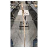 WOODEN BOAT BUILDER CARVED WALKING STICK