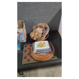 HOME DECOR ASSORTMENT & WALTHAM CLOCK