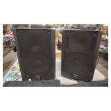 2 WHARFEDALE PRO LA-15P SPEAKERS