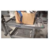 2 TIER EQUIPRITE HD ROLLING CART WITH ASST. TOOLS