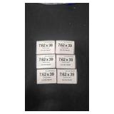 120 ROUNDS OF 7.62 X 39 124 GR FMJBT AMMO