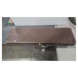 VINTAGE LEATHER BREAKDOWN SHOTGUN CASE