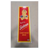 SUNBEAM BREAD PORCELAIN SIGN