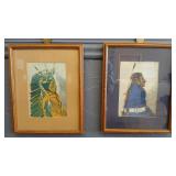 'STINKING BEAR & CHIEF KILLER ' C.A. BURBANK