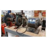 PROCRAFT AND MONTGOMERY WARD BENCH GRINDERS