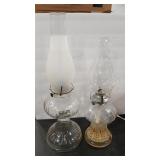 2 - KEROSENE ANTIQUE LAMPS