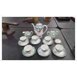 JAPANESE MORIAGE DRAGONWARE GEISHA TEA SET