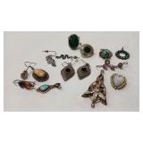 925/STERLING JEWELRY ASSORTMENT & BOX