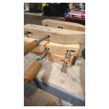 3 JORGENSON WOOD CLAMPS