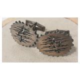KNUTSON STERLING CUFF LINKS