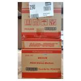 2 CASES PEVA DISPOSABLE GLOVES SZ MEDIUM
