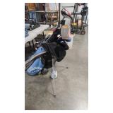 13 GOLF CLUBS WITH CALLAWAY BAG
