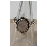 925 MOONSTONE COLOR RING SZ 6