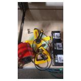 VOLTAGE REGULATOR, MEASURING TAPE AND STORAGE BIN