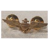 14K U.S. NAVAL AVIATOR INSIGNIA PIN