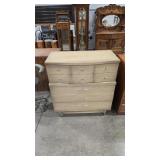 BLONDE KENT COFFEY STYLE 5 DRAWER 1950''S
