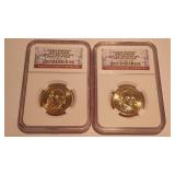 2 - NGC JAMES B. MADISON 2007 BU US DOLLARS