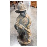 LIL'FIREFIGHTER GARDNE STATUE