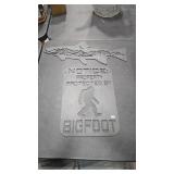 METAL BIGFOOT & LANDSCAPE TROUT