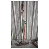 HAY FORK, POLE SAW AND OTHER YARD TOOLS