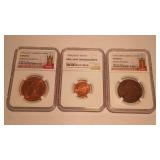 3 - NGC BRITISH COINS