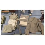 KOREAN WAR ERA ARMY STAFF SGT WOOL UNIFORMS