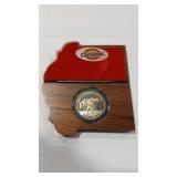 1 0Z SILVER  MT CENTENNIAL ROUND IN CASE