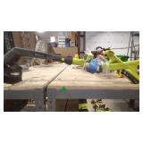 RYOBI 18V WEED EATER WITH BATTERY AND CHARGER