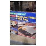 PLASPLUGS DIAMOND WHEEL WET SAW