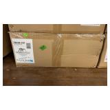 NEW OLD BRONZE 3 LIGHT SUNSET MARBLE GLASS LIGHT