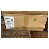 NEW OLD BRONZE 3 LIGHT SUNSET MARBLE GLASS LIGHT