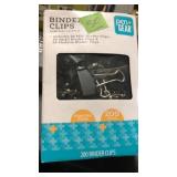 NEW BX OF BINDER CLIPS