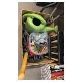 WATER CAN, CABLE LOCKS, BOOT SCRAPPER, SCREW