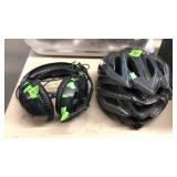 BICYCLE HELMET & PHENOM HEADPHONES