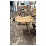 WOOD HIGH CHAIR